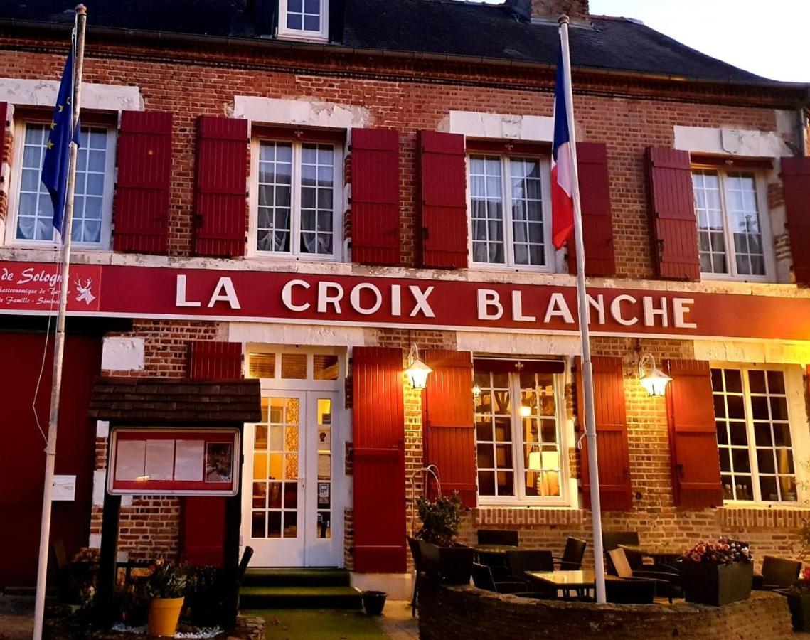 Готель Croix Blanche De Sologne Шомон-сюр-Таронн Екстер'єр фото